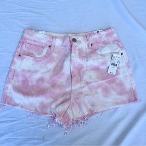 Pacsun High Rise Festival Frayed Shorts